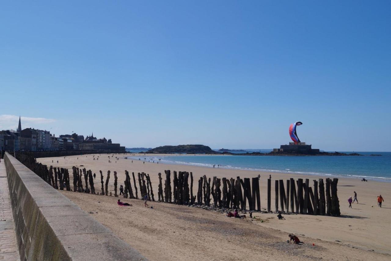 Studio 2 Pers Cancale Vue Mer Exterior photo